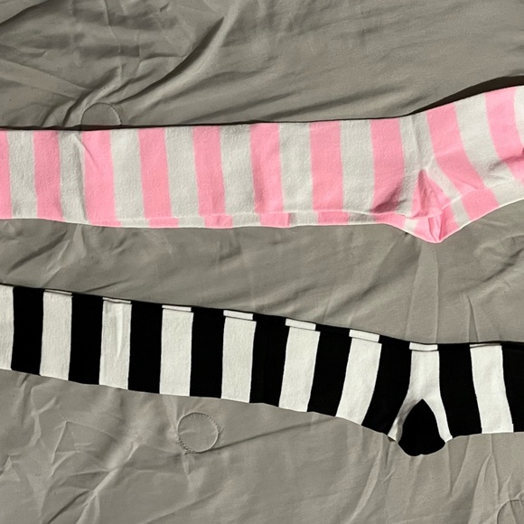 Thigh High Knee Socks Casual Extra Long Knee Stocking Leg Warmer for Women Girls - Picture 2 of 2